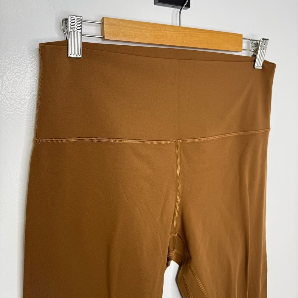 LULULEMON Copper Brown Align High Rise Leggings 25” - Picture 3 of 6